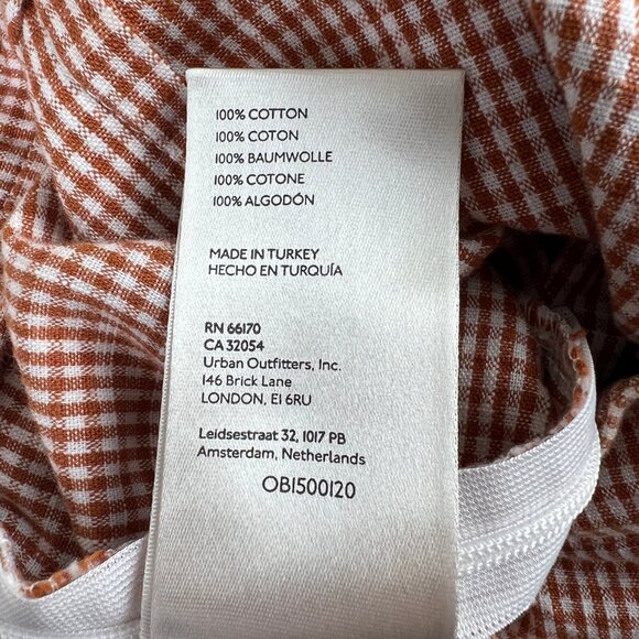 Free People Big Dreams Skort Mini Skirt Shorts Gingham Plaid Preppy Tennis Prep - Picture 7 of 9